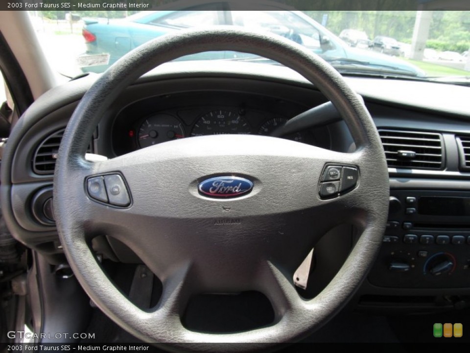 Medium Graphite Interior Steering Wheel for the 2003 Ford Taurus SES #51681417
