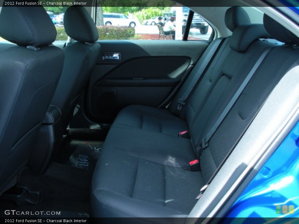 Charcoal Black Interior Photo for the 2012 Ford Fusion SE #51682980