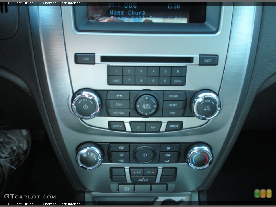 Charcoal Black Interior Controls for the 2012 Ford Fusion SE #51683034