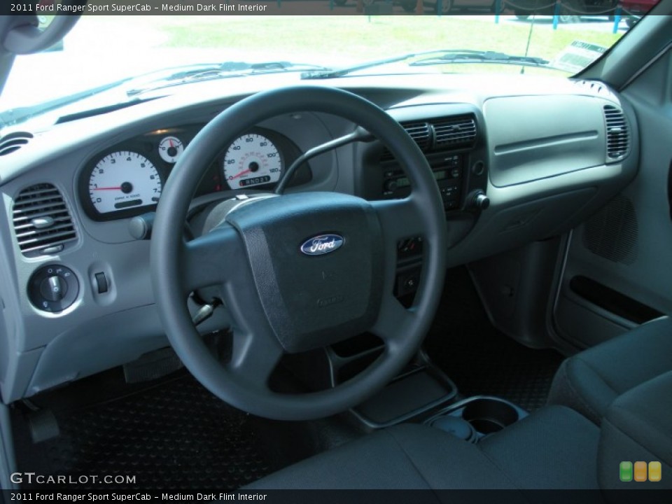 Medium Dark Flint Interior Photo for the 2011 Ford Ranger Sport SuperCab #51683937