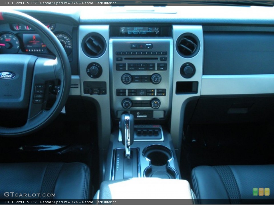 Raptor Black Interior Controls for the 2011 Ford F150 SVT Raptor SuperCrew 4x4 #51684402