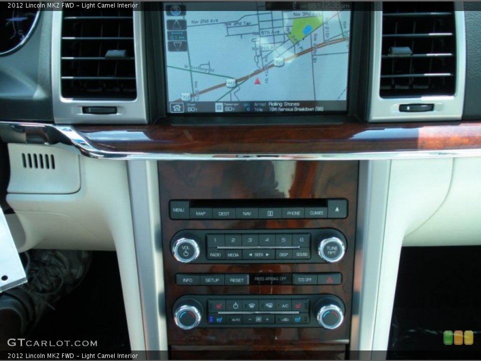 Light Camel Interior Navigation for the 2012 Lincoln MKZ FWD #51686238