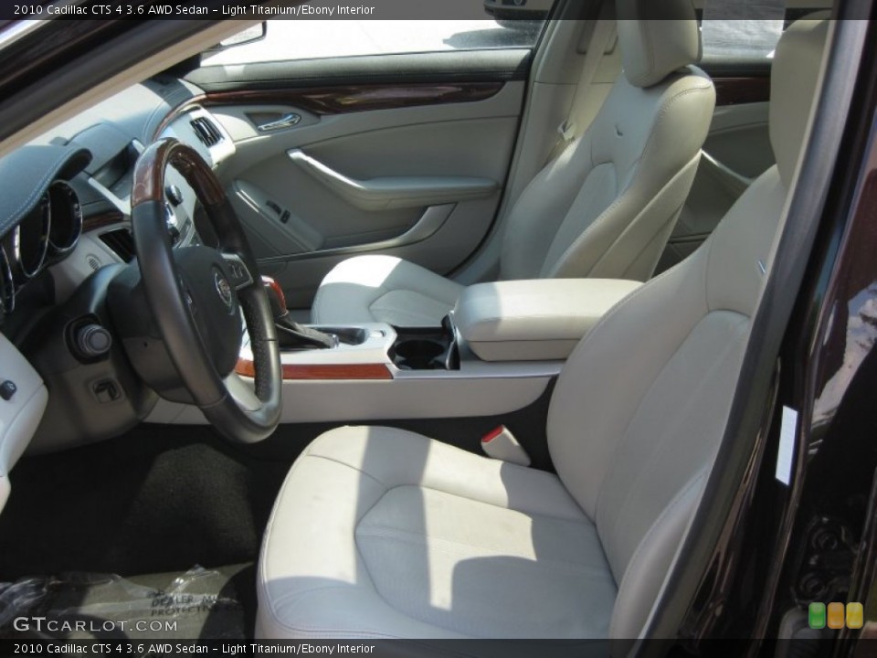Light Titanium/Ebony Interior Photo for the 2010 Cadillac CTS 4 3.6 AWD Sedan #51686742
