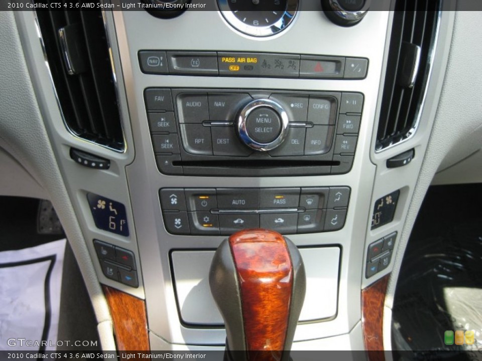 Light Titanium/Ebony Interior Controls for the 2010 Cadillac CTS 4 3.6 AWD Sedan #51686781