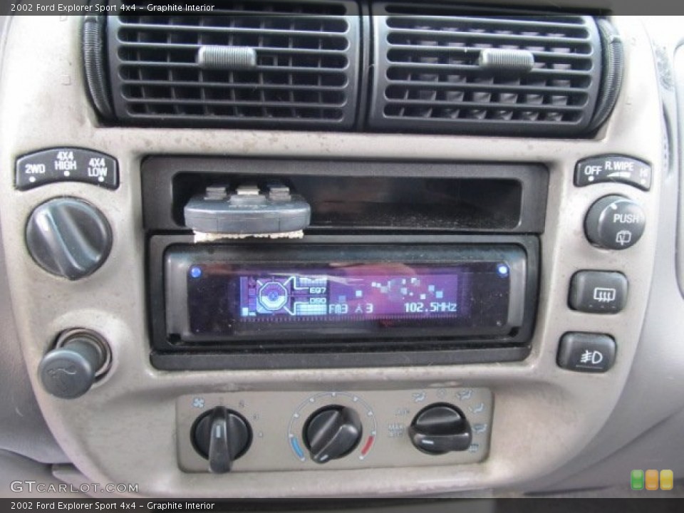 Graphite Interior Controls for the 2002 Ford Explorer Sport 4x4 #51691810