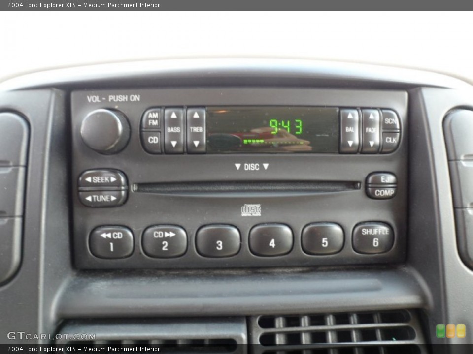 Medium Parchment Interior Controls for the 2004 Ford Explorer XLS #51693313