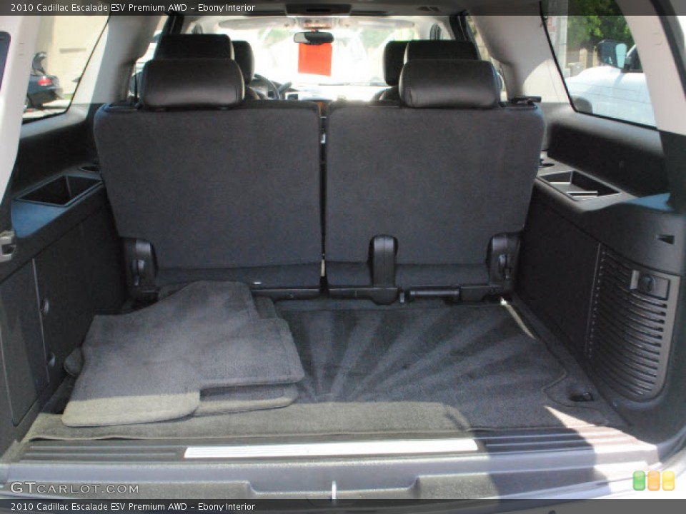 Ebony Interior Trunk for the 2010 Cadillac Escalade ESV Premium AWD #51698368