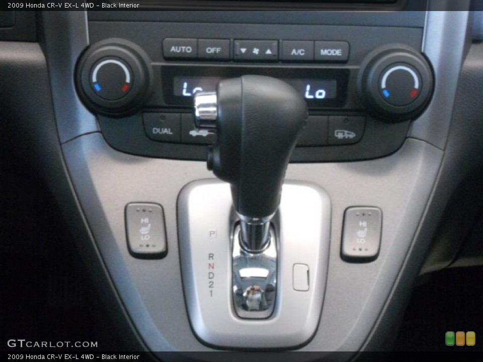 Black Interior Transmission for the 2009 Honda CR-V EX-L 4WD #51699508
