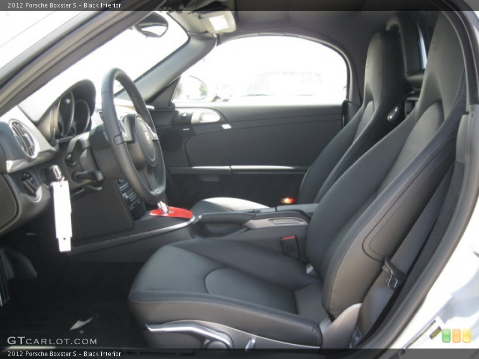 Black Interior Photo for the 2012 Porsche Boxster S #51702601