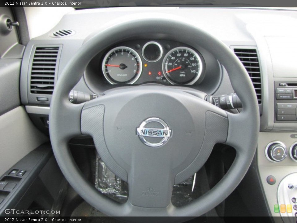 Charcoal Interior Steering Wheel for the 2012 Nissan Sentra 2.0 #51705463
