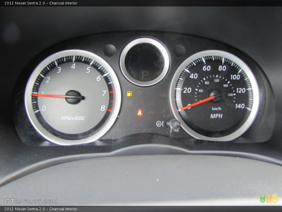 Charcoal Interior Gauges for the 2012 Nissan Sentra 2.0 #51705475