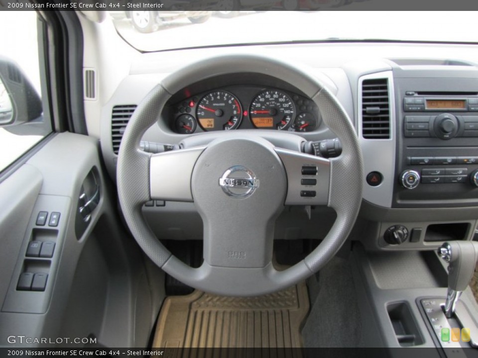Steel Interior Steering Wheel for the 2009 Nissan Frontier SE Crew Cab 4x4 #51706015