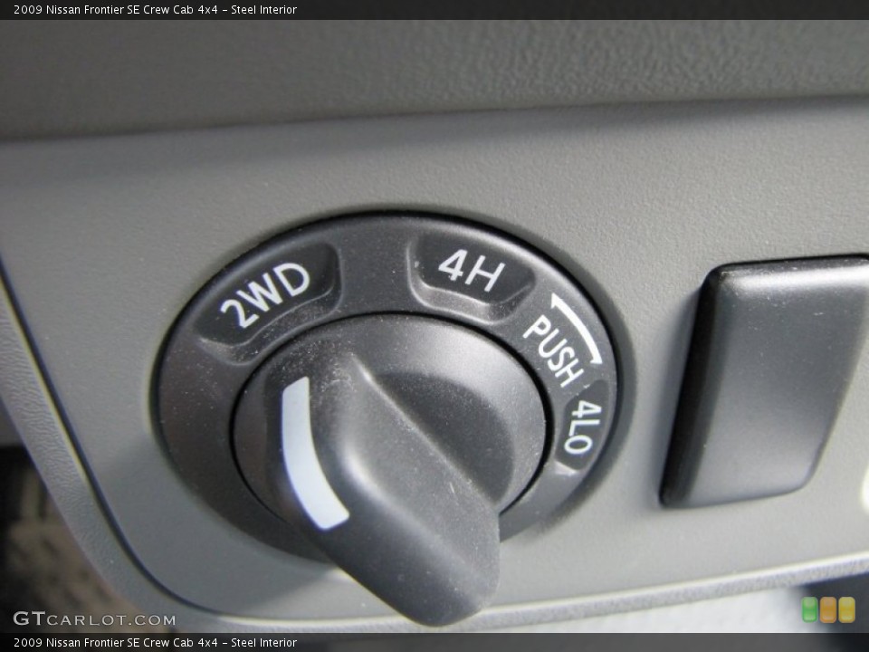 Steel Interior Controls for the 2009 Nissan Frontier SE Crew Cab 4x4 #51706048