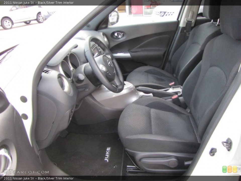 Black/Silver Trim Interior Photo for the 2011 Nissan Juke SV #51706639