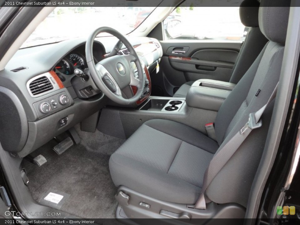 Ebony Interior Photo for the 2011 Chevrolet Suburban LS 4x4 #51706710
