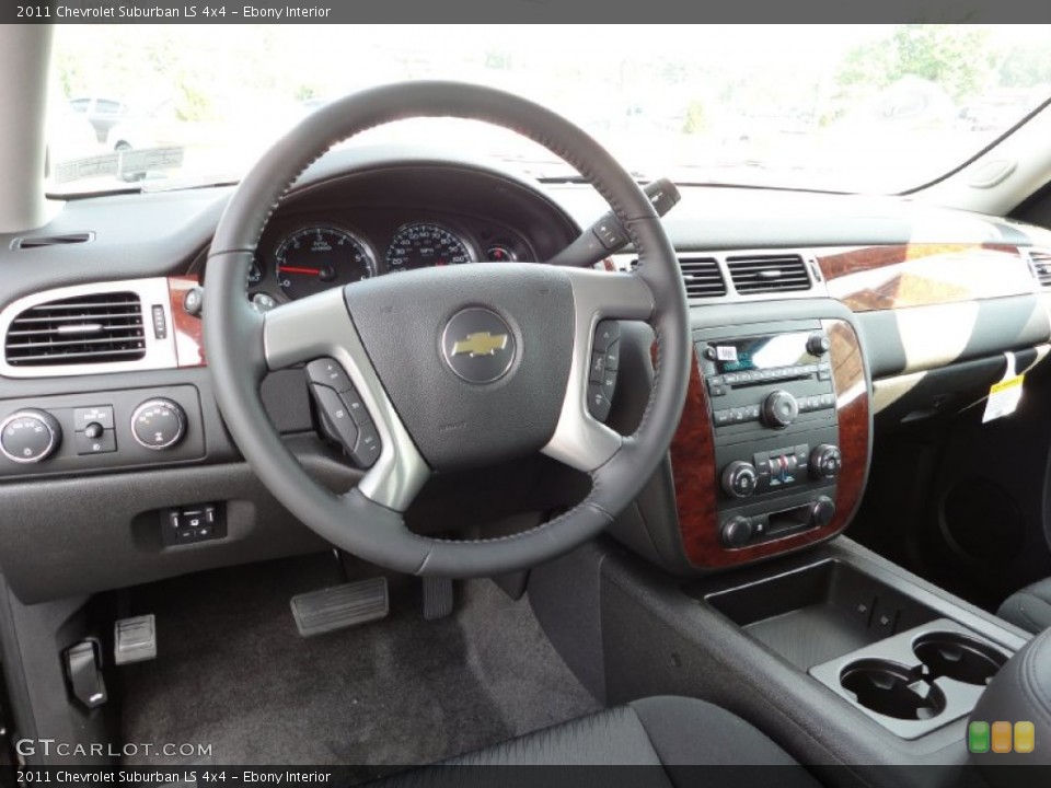 Ebony Interior Dashboard for the 2011 Chevrolet Suburban LS 4x4 #51706723