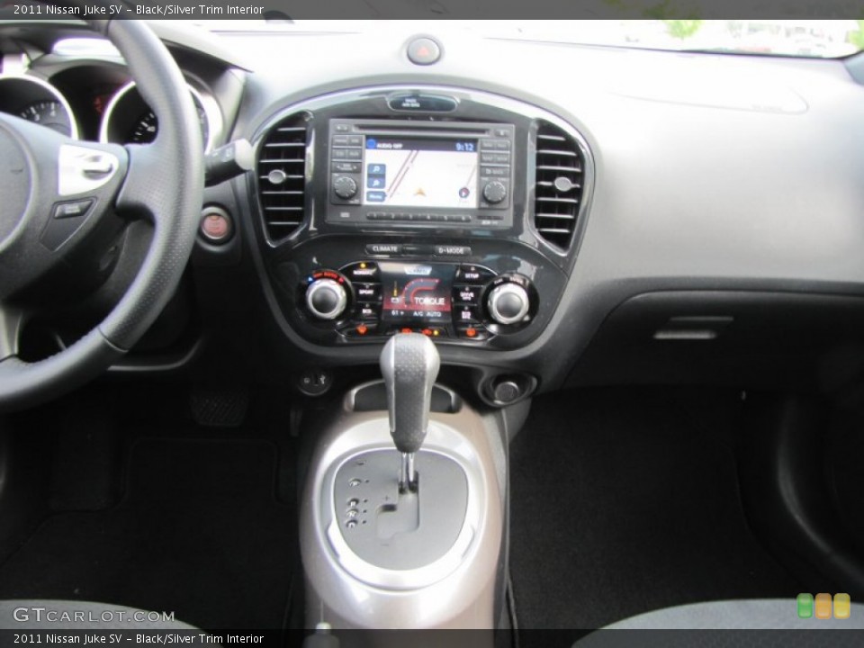 Black/Silver Trim Interior Dashboard for the 2011 Nissan Juke SV #51706792