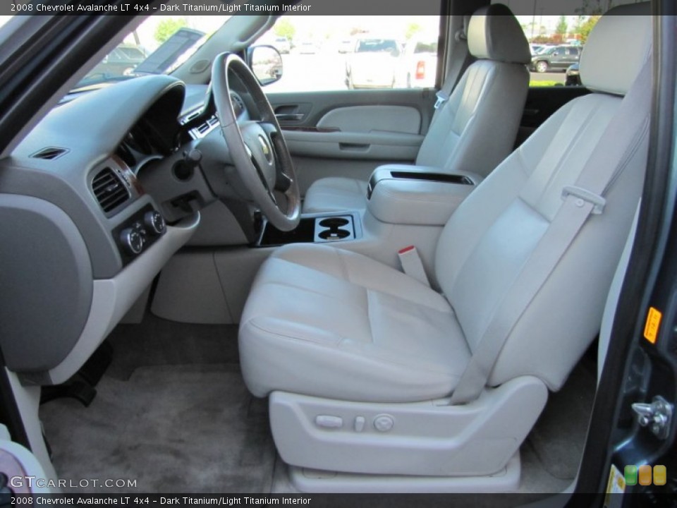 Dark Titanium/Light Titanium Interior Photo for the 2008 Chevrolet Avalanche LT 4x4 #51707527
