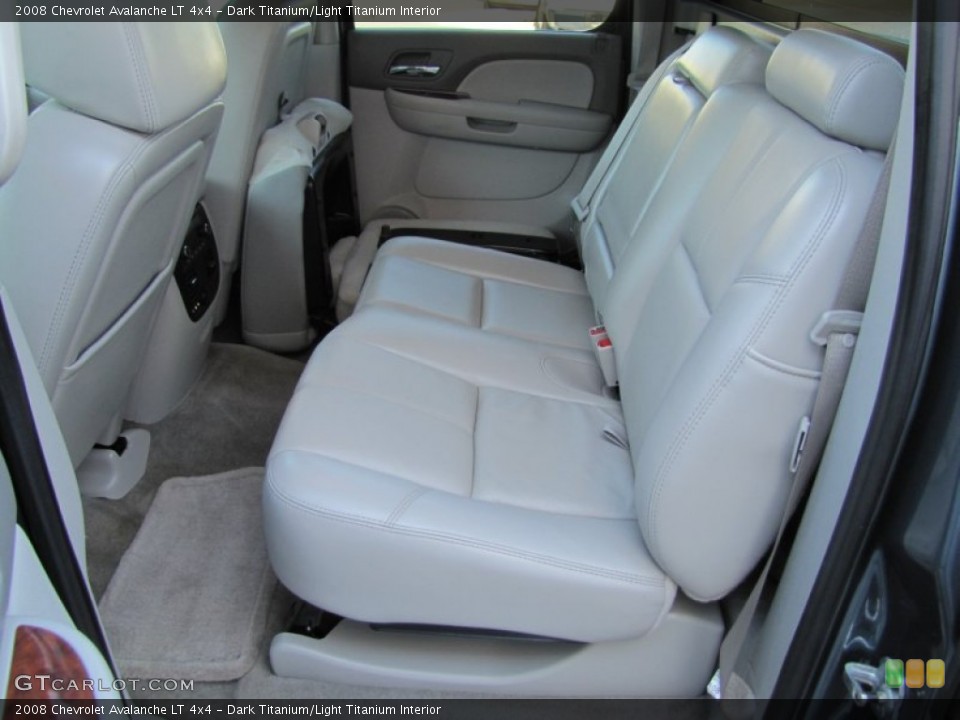 Dark Titanium/Light Titanium Interior Photo for the 2008 Chevrolet Avalanche LT 4x4 #51707893
