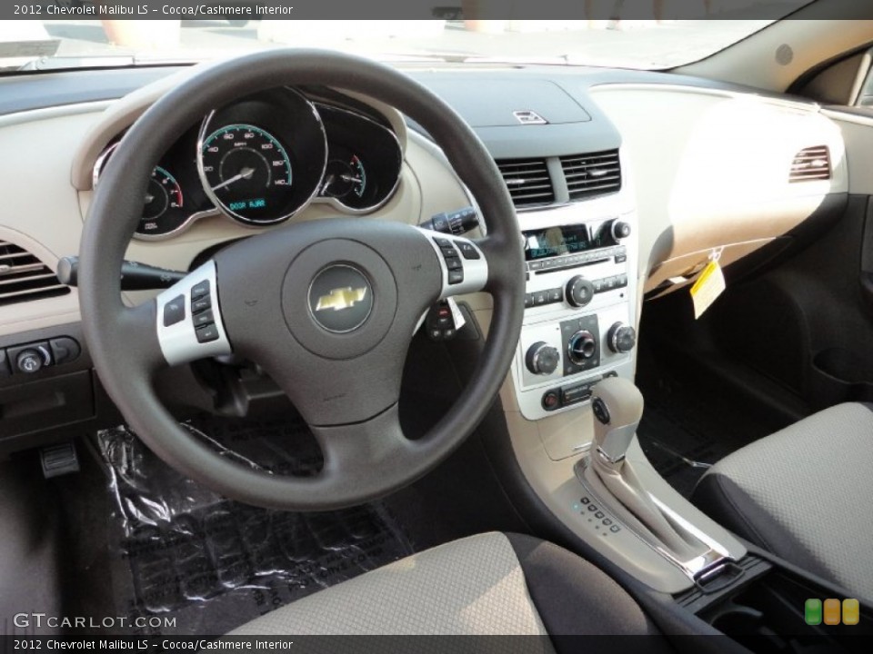 Cocoa/Cashmere Interior Dashboard for the 2012 Chevrolet Malibu LS #51710008