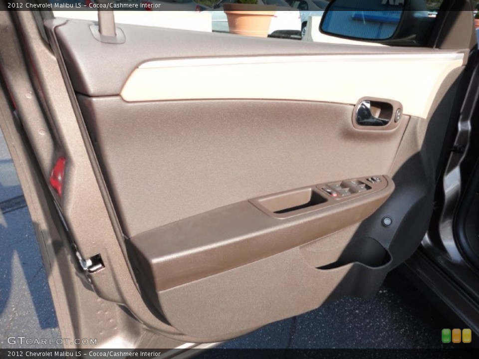 Cocoa/Cashmere Interior Door Panel for the 2012 Chevrolet Malibu LS #51710041
