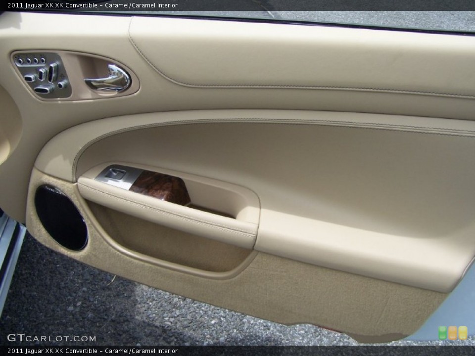 Caramel/Caramel Interior Door Panel for the 2011 Jaguar XK XK Convertible #51711370
