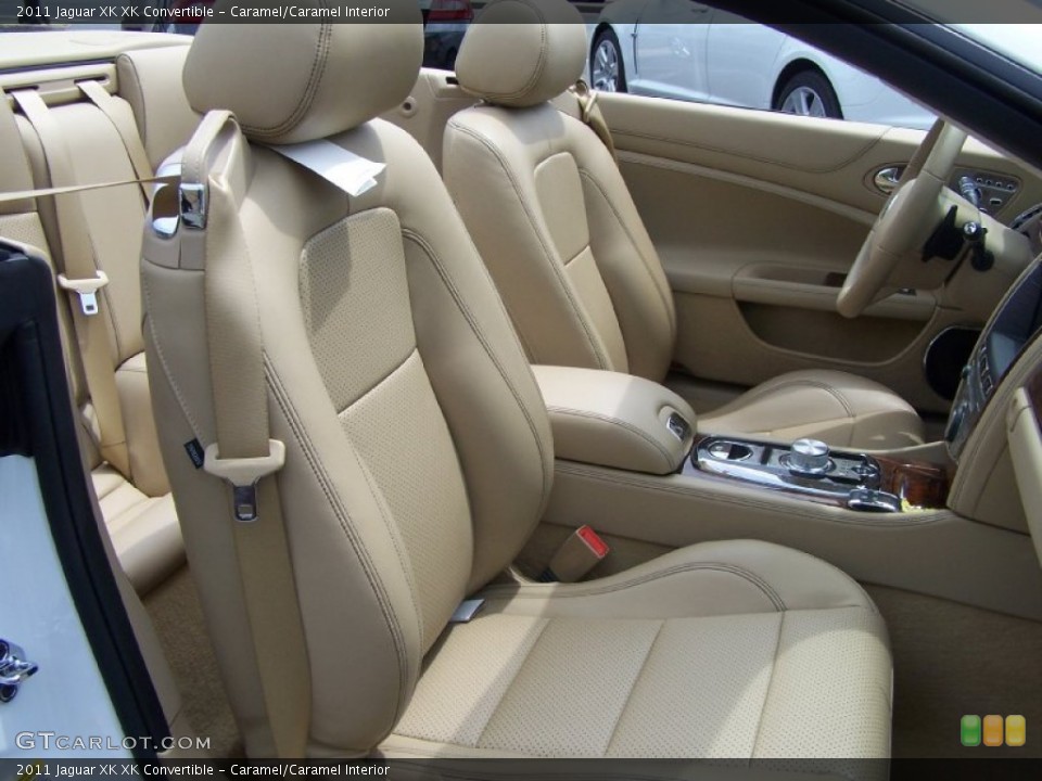 Caramel/Caramel Interior Photo for the 2011 Jaguar XK XK Convertible #51711391