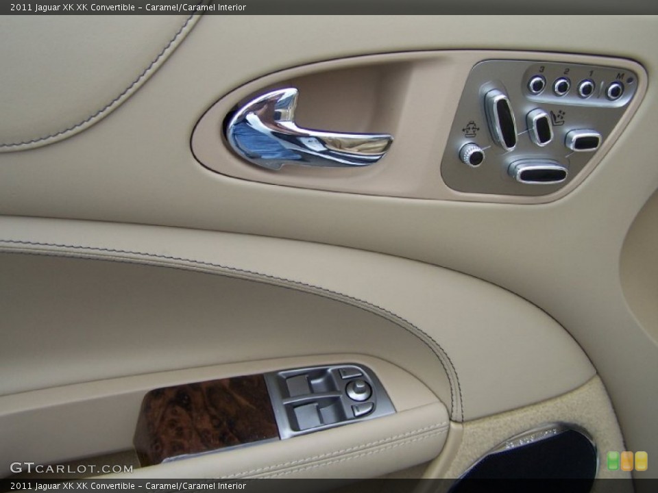 Caramel/Caramel Interior Controls for the 2011 Jaguar XK XK Convertible #51711442