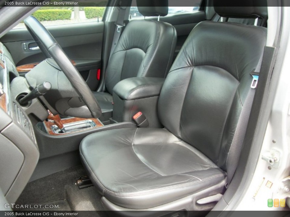 Ebony Interior Photo for the 2005 Buick LaCrosse CXS #51711487