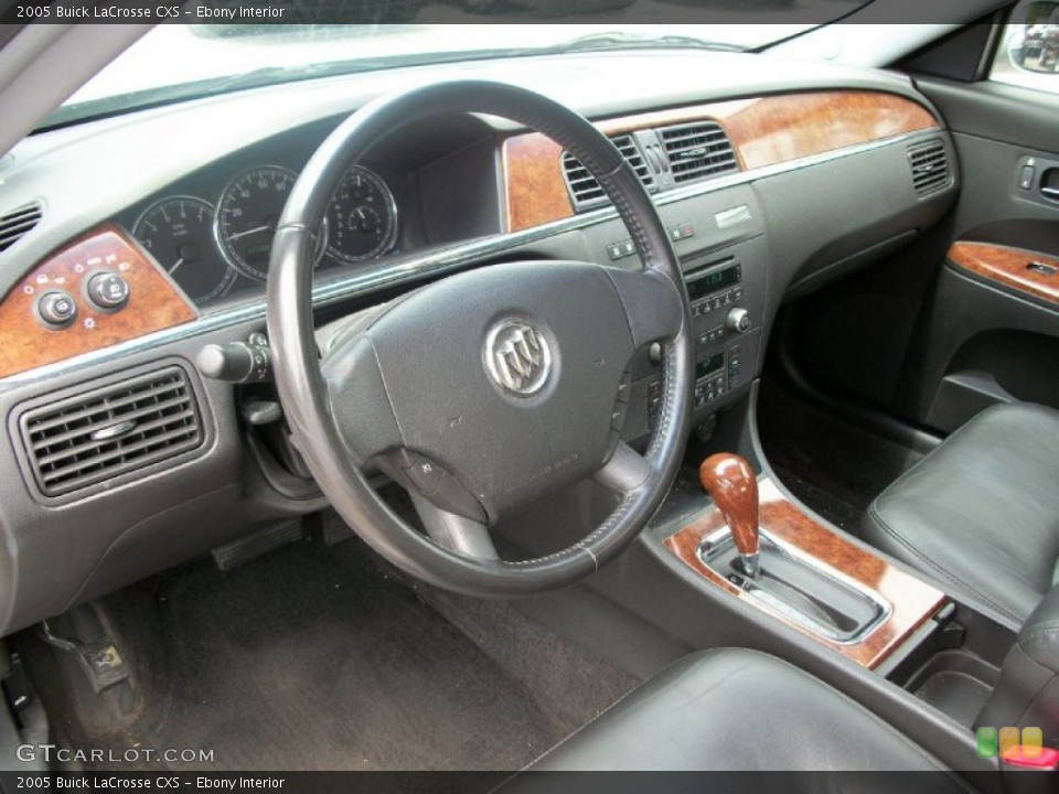 Ebony Interior Prime Interior for the 2005 Buick LaCrosse CXS #51711637