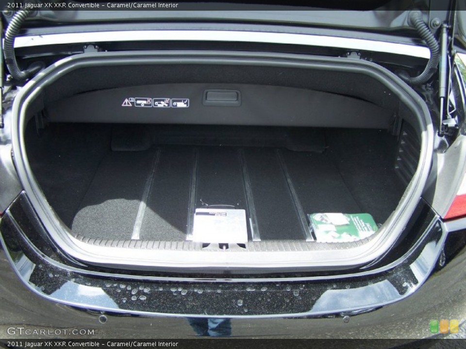 Caramel/Caramel Interior Trunk for the 2011 Jaguar XK XKR Convertible #51711778
