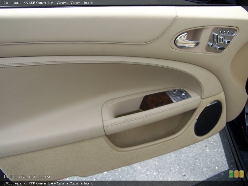 Caramel/Caramel Interior Door Panel for the 2011 Jaguar XK XKR Convertible #51711847