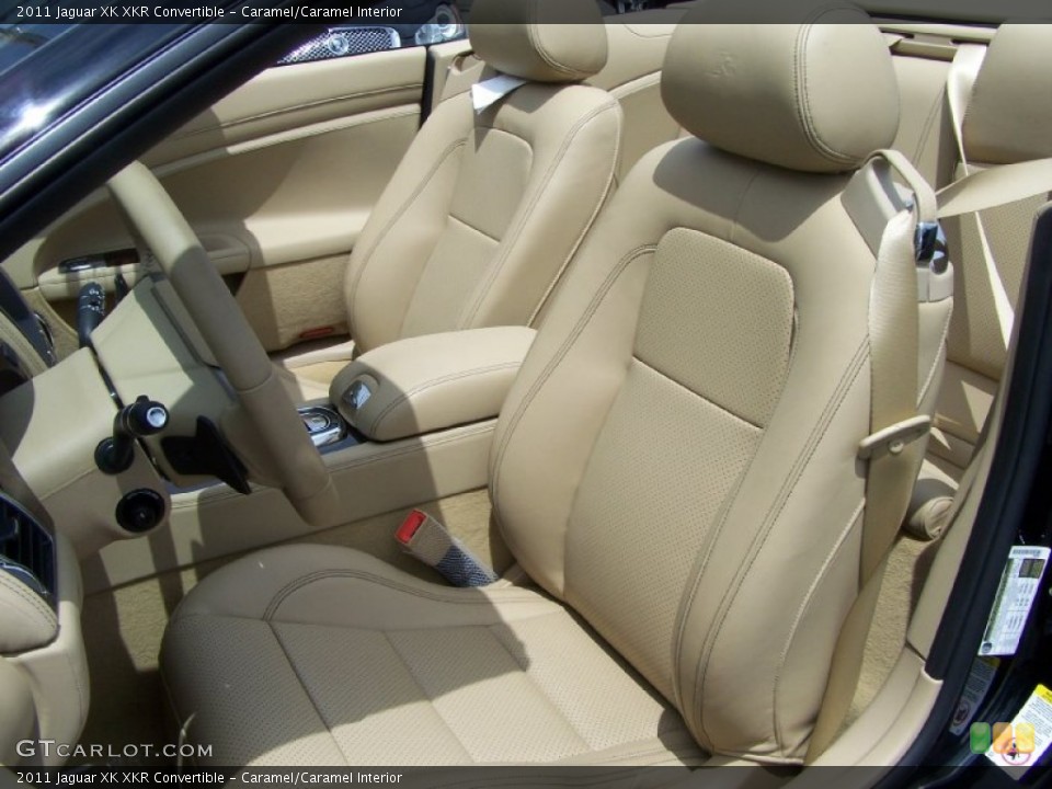 Caramel/Caramel Interior Photo for the 2011 Jaguar XK XKR Convertible #51711865