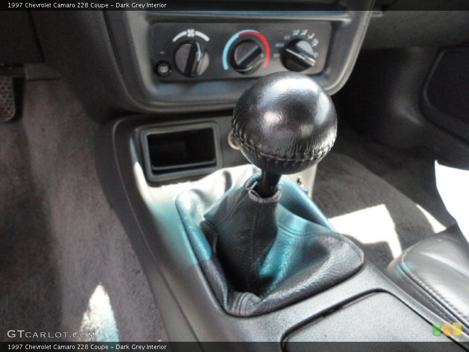Dark Grey Interior Transmission for the 1997 Chevrolet Camaro Z28 Coupe #51712171