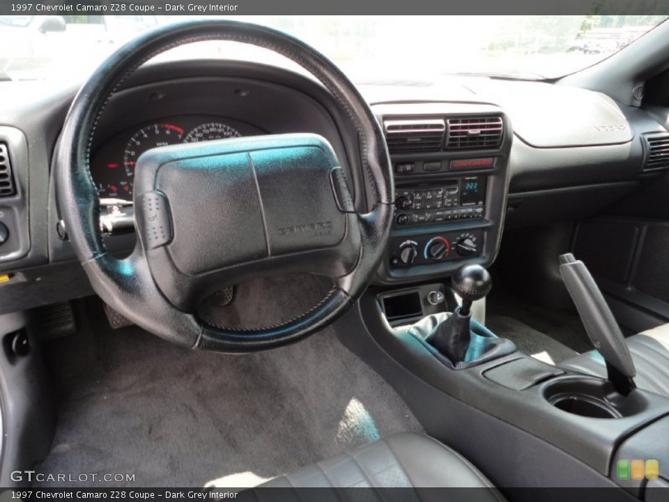 Dark Grey Interior Dashboard for the 1997 Chevrolet Camaro Z28 Coupe #51712189