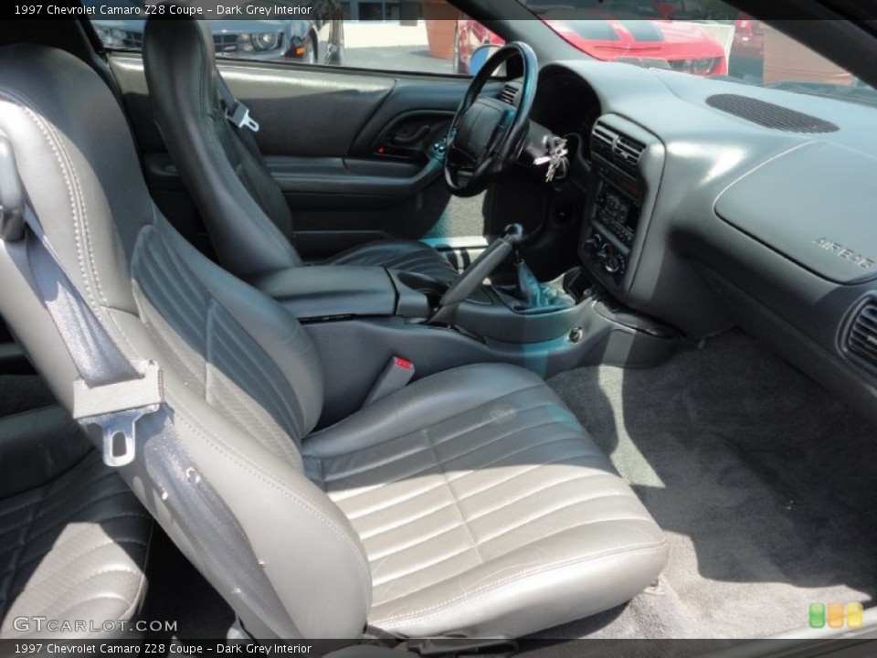 Dark Grey Interior Photo for the 1997 Chevrolet Camaro Z28 Coupe #51712249