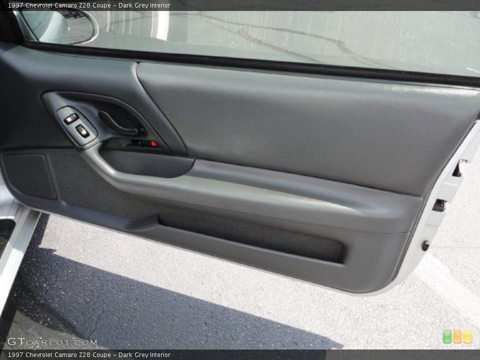Dark Grey Interior Door Panel for the 1997 Chevrolet Camaro Z28 Coupe #51712269