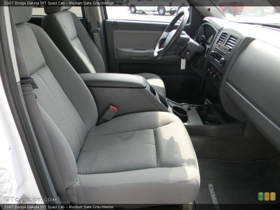Medium Slate Gray Interior Photo for the 2007 Dodge Dakota SXT Quad Cab #51712690