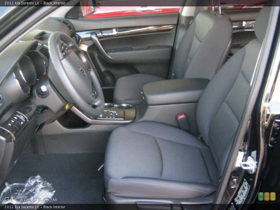 Black Interior Photo for the 2012 Kia Sorento LX #51715336