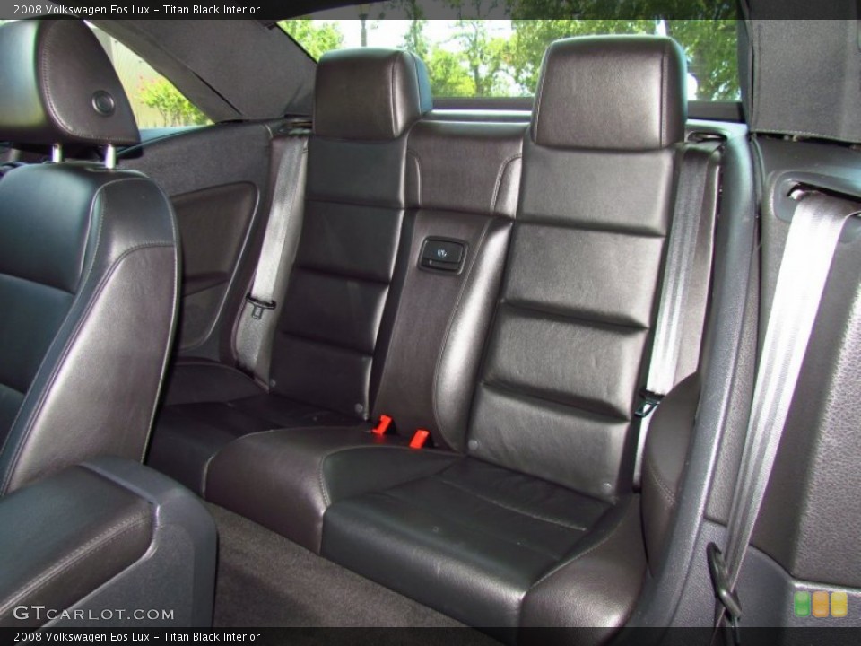 Titan Black Interior Photo for the 2008 Volkswagen Eos Lux #51717130
