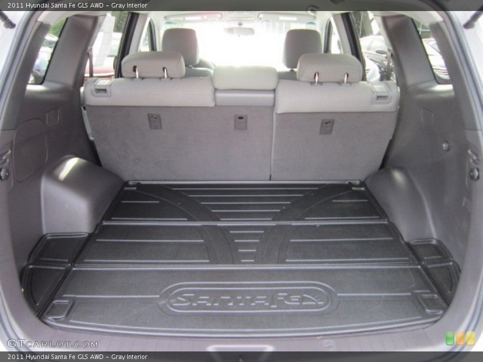 Gray Interior Trunk for the 2011 Hyundai Santa Fe GLS AWD #51720556