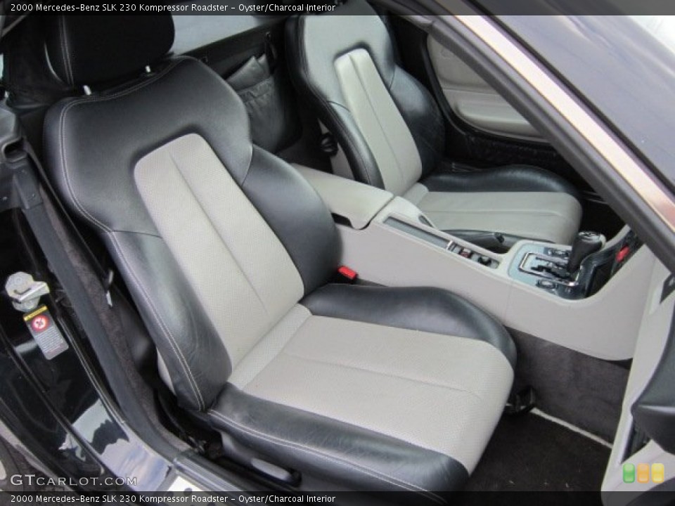 Oyster/Charcoal Interior Photo for the 2000 Mercedes-Benz SLK 230 Kompressor Roadster #51720673