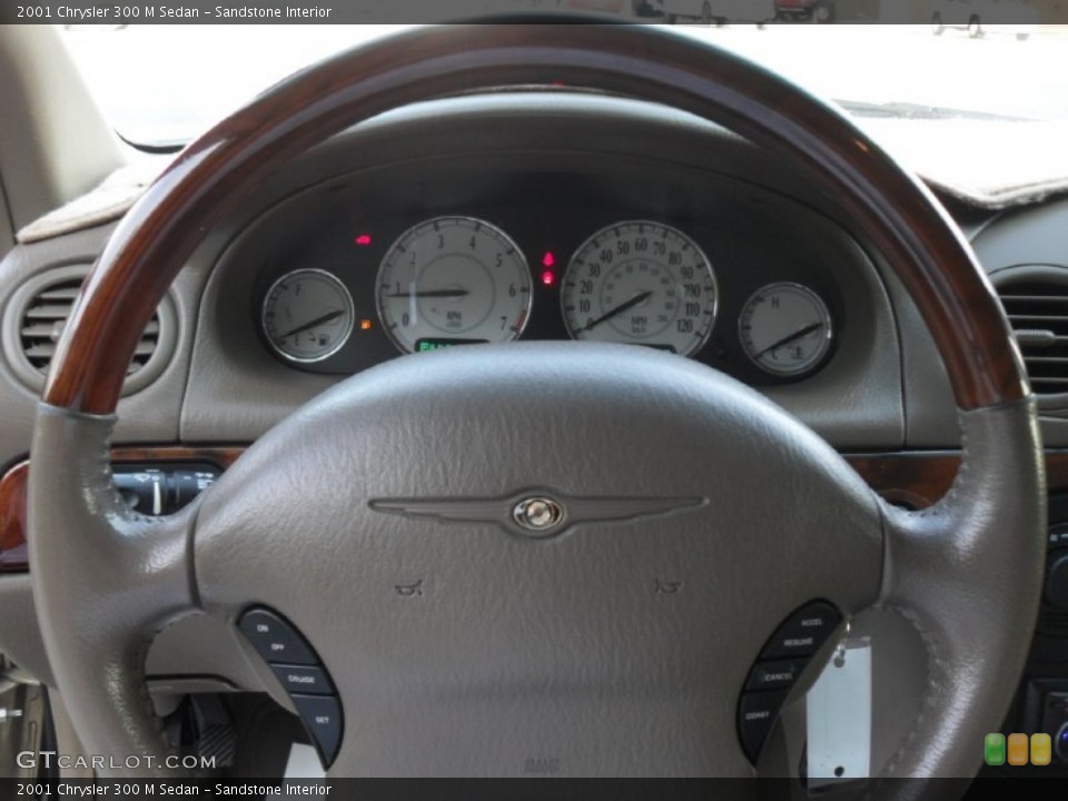 Sandstone Interior Steering Wheel for the 2001 Chrysler 300 M Sedan #51721219