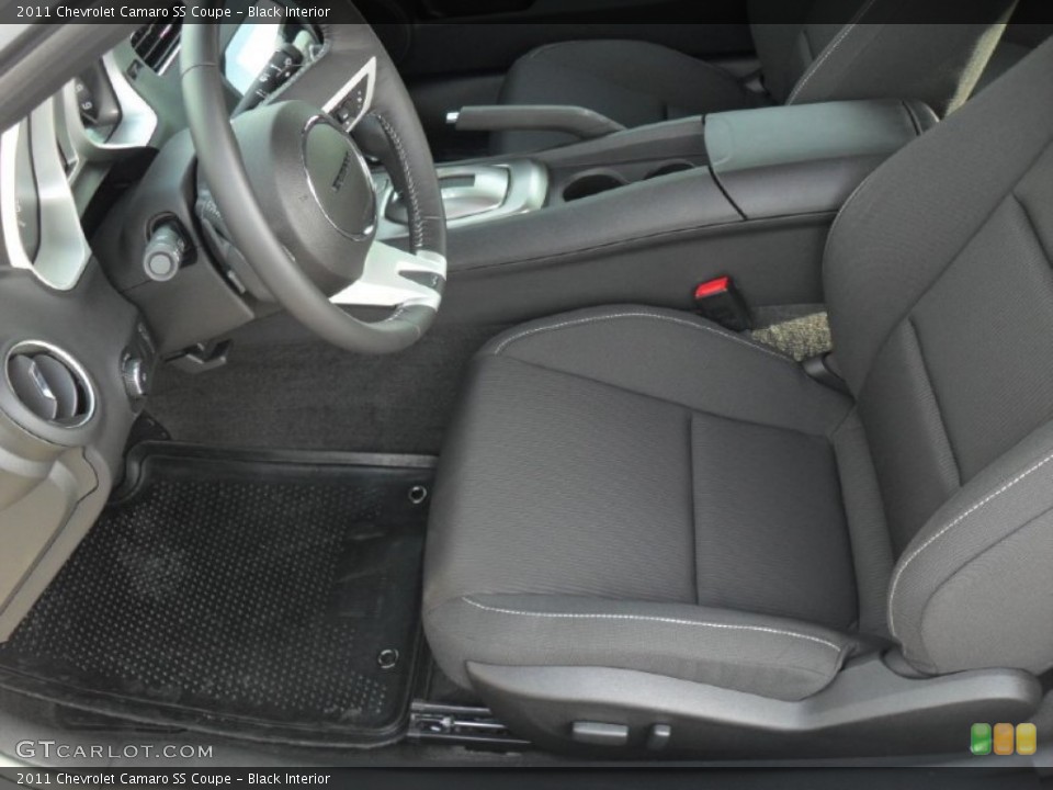 Black Interior Photo for the 2011 Chevrolet Camaro SS Coupe #51721360