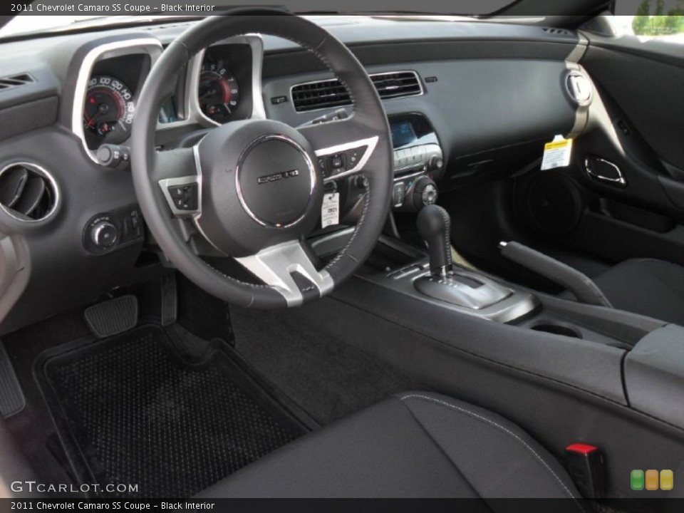 Black Interior Prime Interior for the 2011 Chevrolet Camaro SS Coupe #51721417