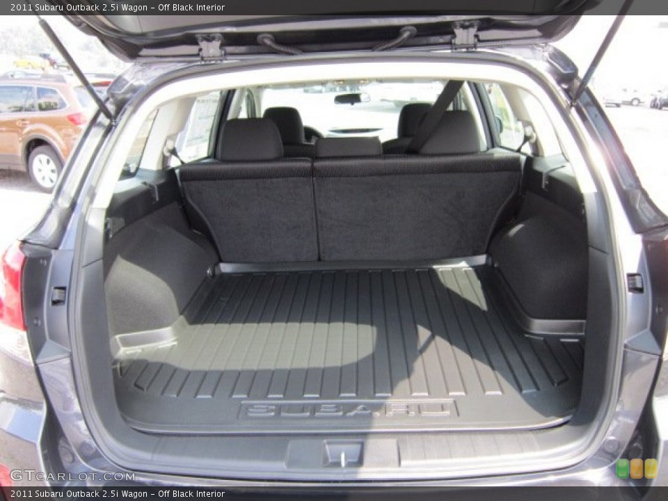 Off Black Interior Trunk for the 2011 Subaru Outback 2.5i Wagon #51722329
