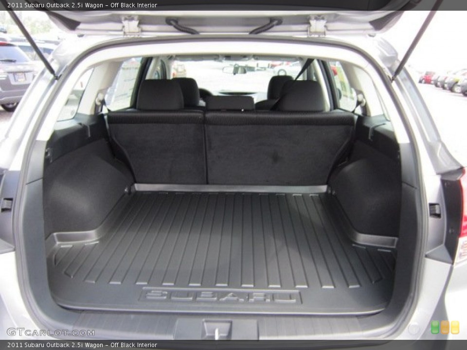 Off Black Interior Trunk for the 2011 Subaru Outback 2.5i Wagon #51722389
