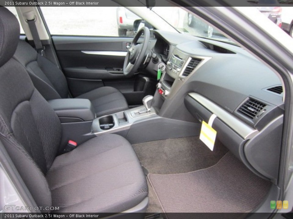 Off Black Interior Photo for the 2011 Subaru Outback 2.5i Wagon #51722392