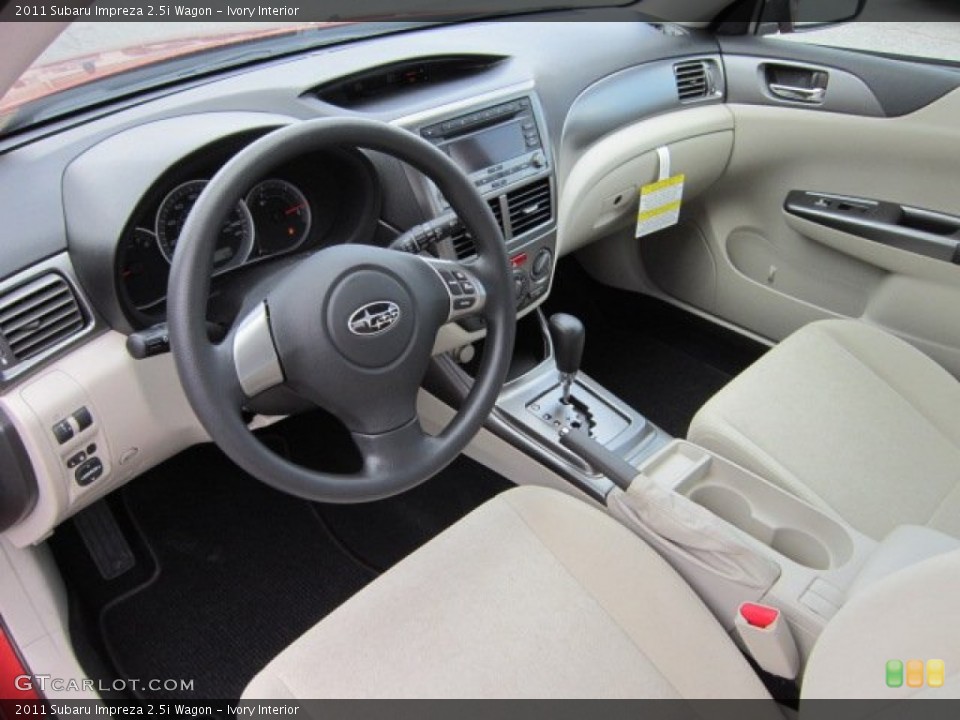 Ivory Interior Photo for the 2011 Subaru Impreza 2.5i Wagon #51722536