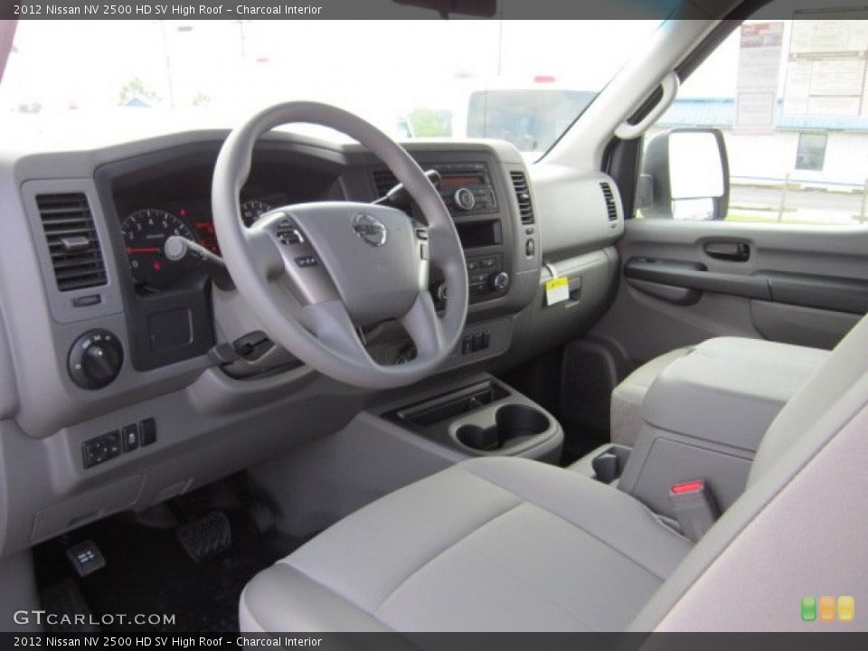 Charcoal Interior Photo for the 2012 Nissan NV 2500 HD SV High Roof #51722656